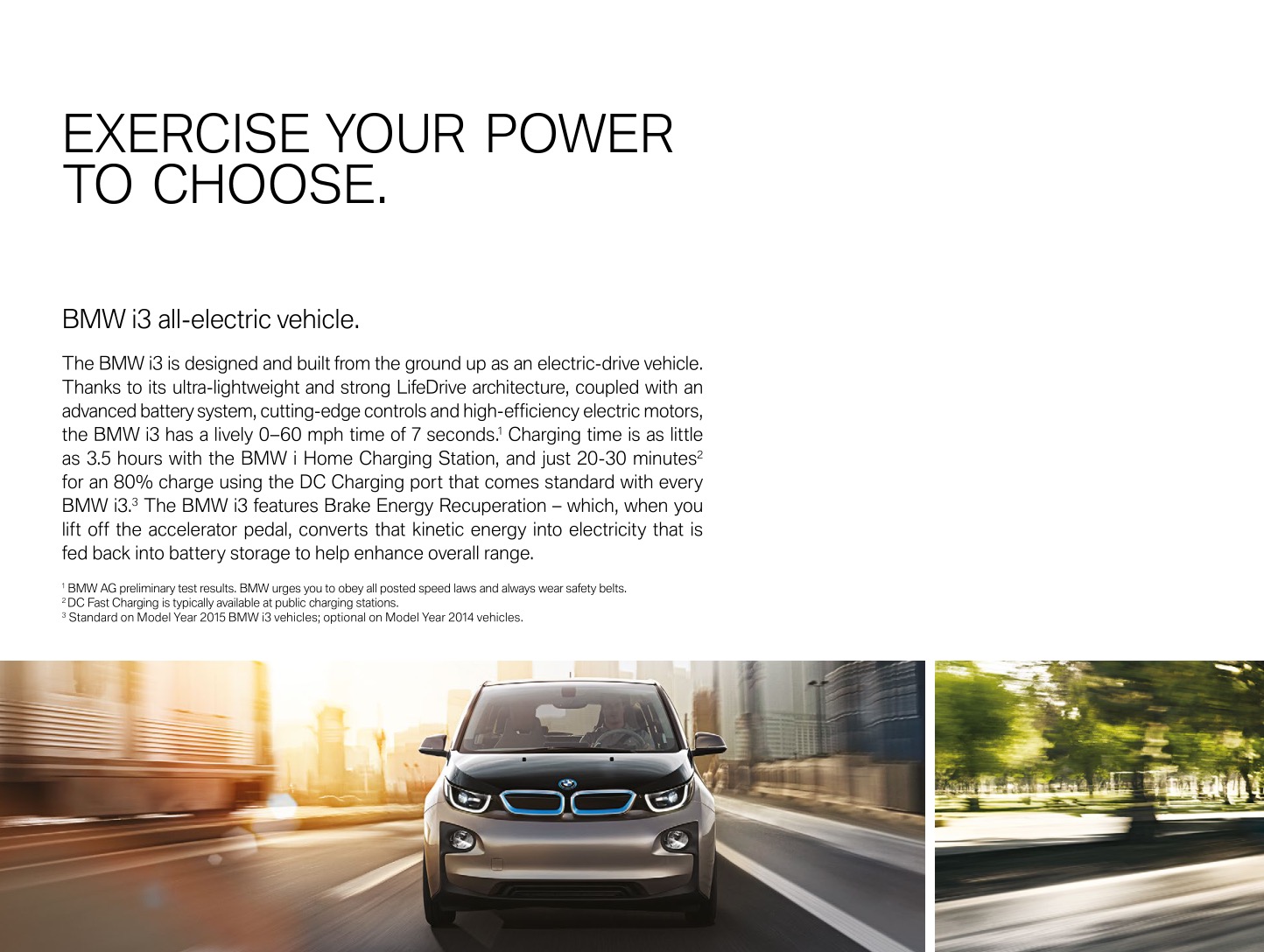 2015 BMW iSeries Brochure Page 12